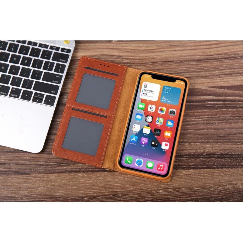 Suitable for iPhone Multi-card Flip Folio  Phone Case Wallet Protection Cover 